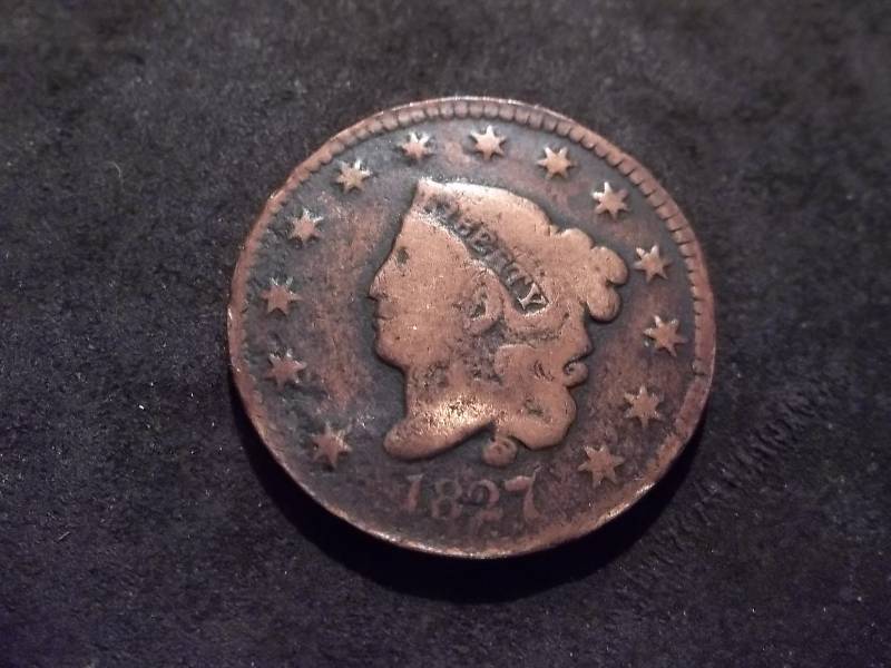 1827 Large Cent