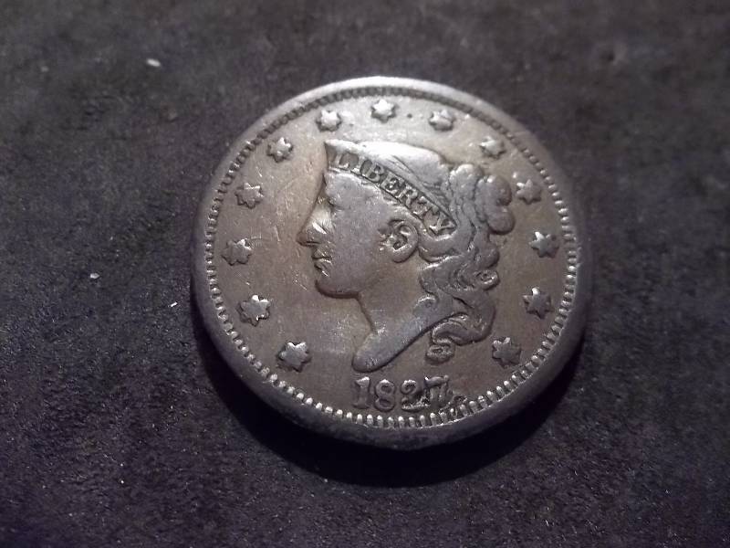 1827 Large Cent
