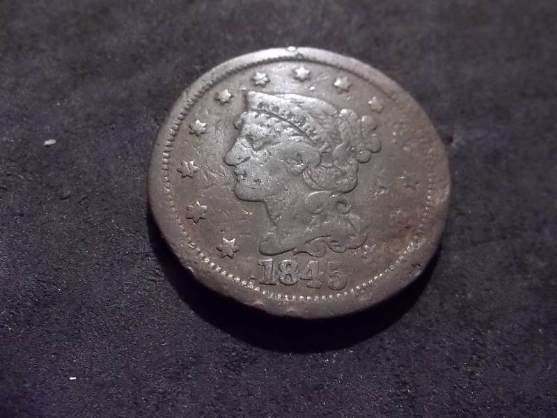 1845 Large Cent