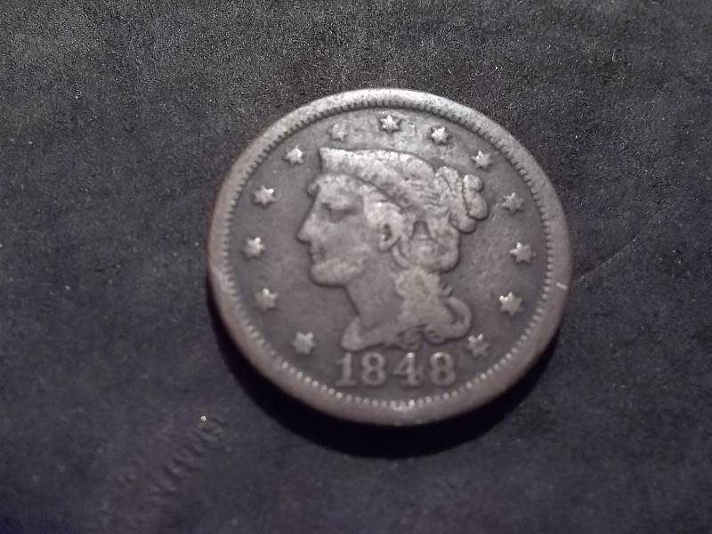1848 Large Cent
