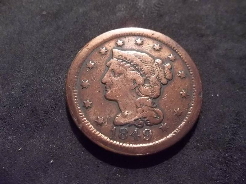 1849 Large Cent