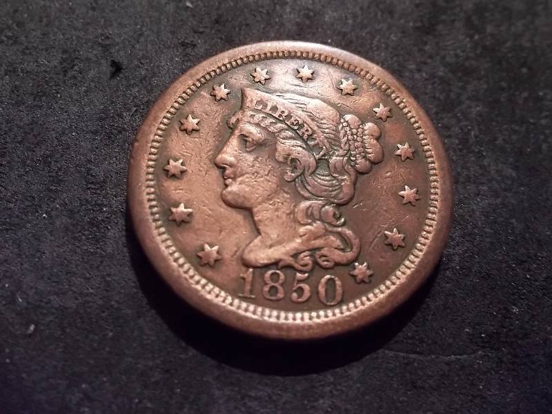 1850 Large Cent
