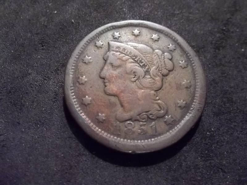 1851 Large Cent