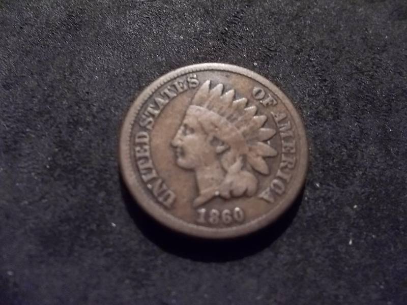 1860 Indian Head Cent