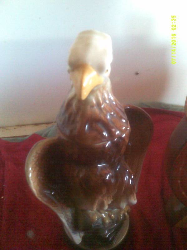 lot 23 image: VINTAGE WHISKEY DECANTERS