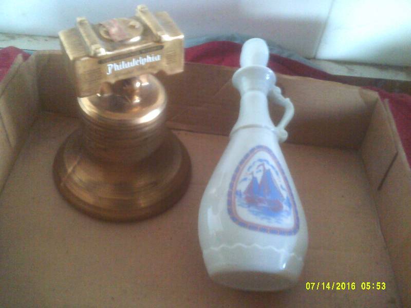 lot 42 image: 2 VINTAGE WHISKEY STEINS