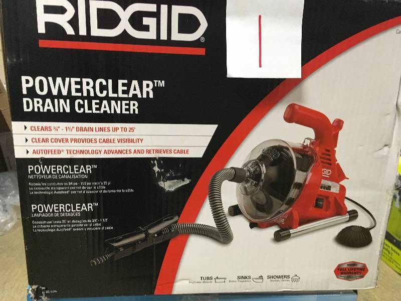 Ridget PowerClear Drain Cleaner