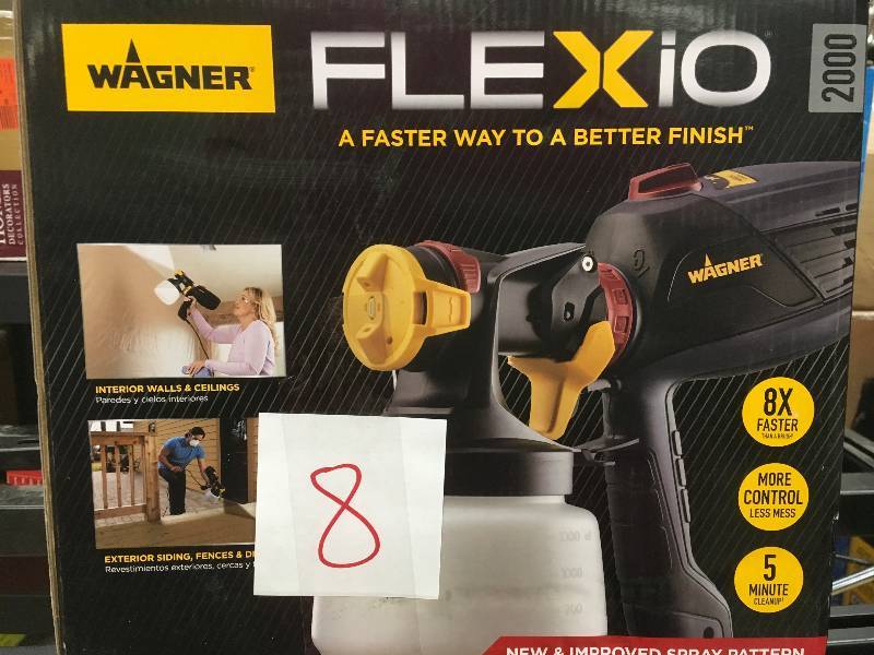Wagner Flexio 2000 HVLP Sprayer Not Used