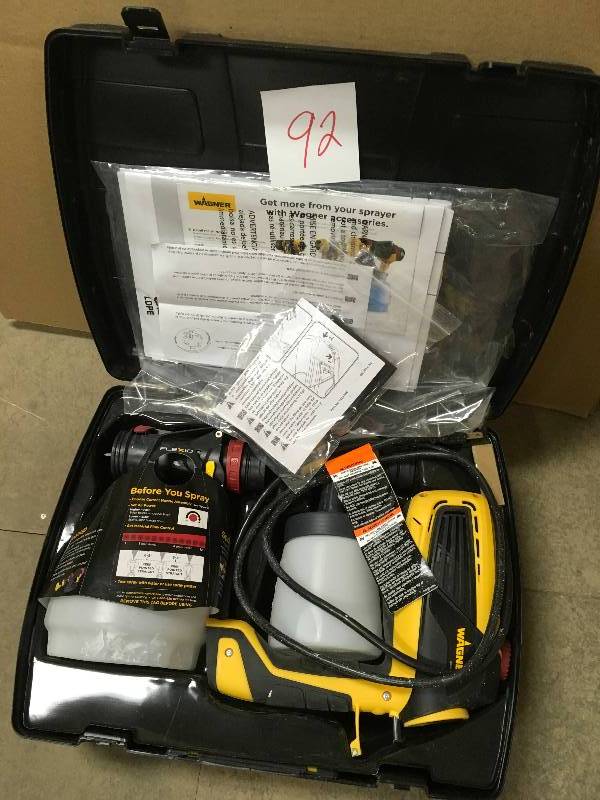 Wagner FLEXiO 3000 HVLP Paint Sprayer   USED