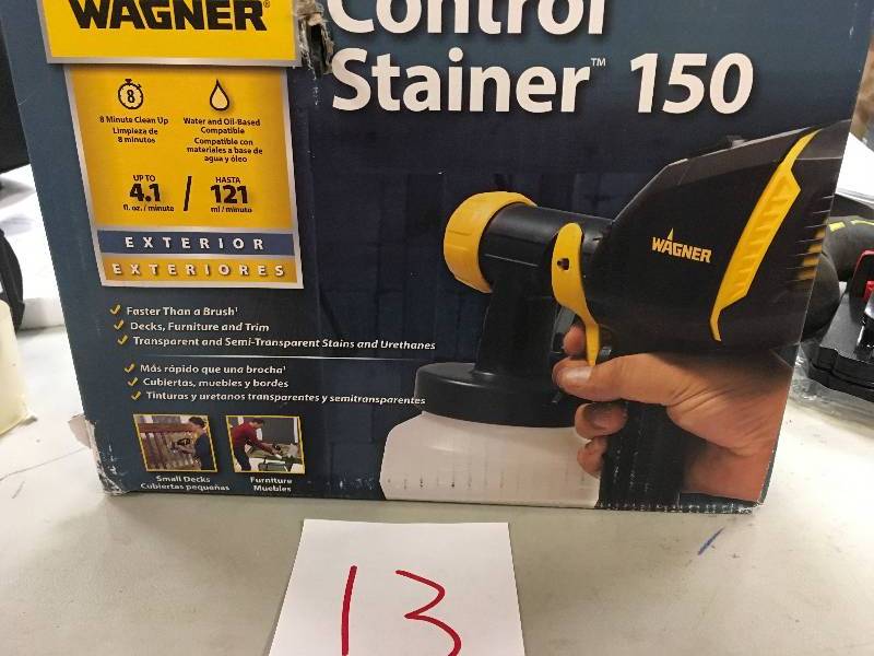 Wagner Control Stainer 150 Not Used
