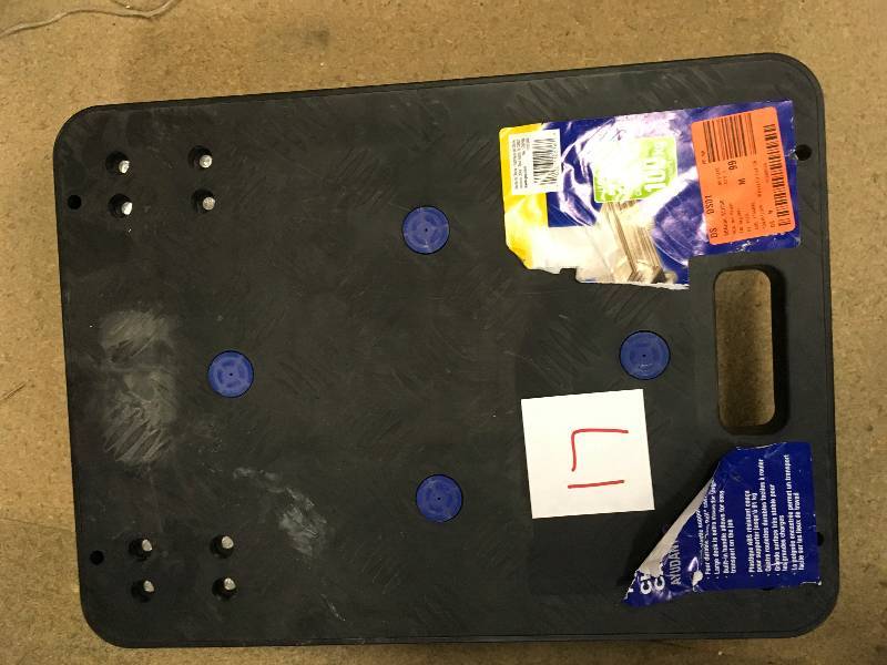 QEP Heavy Duty Wheeled Tile Caddy Load Capacity 220lb. Not Used