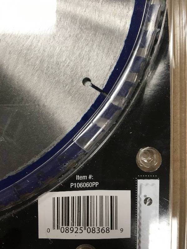 Avanti Pro 10 in. x 60-Tooth Fine Finish Saw Blade (2-Pack) Not Used