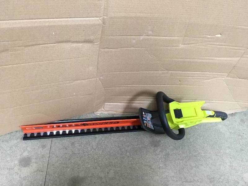 Ryobi 24 in. 40-Volt Lithium-Ion Cordless Hedge Trimmer - Battery and Charger Not Included Not Used