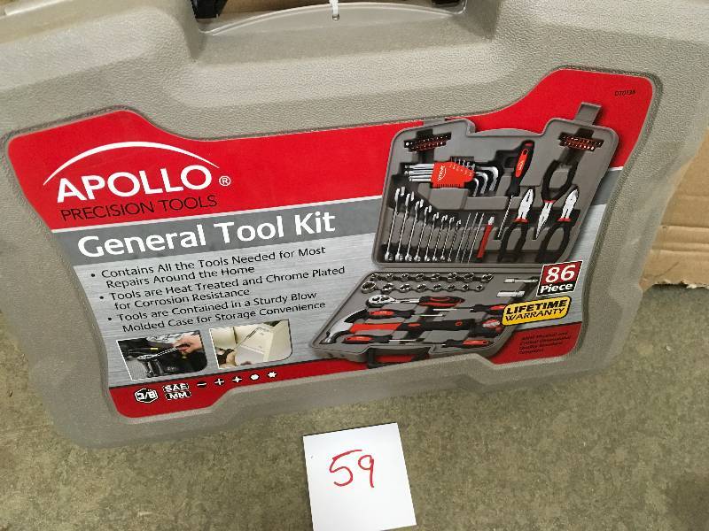 Apollo General Tool Kit (86-Piece) New