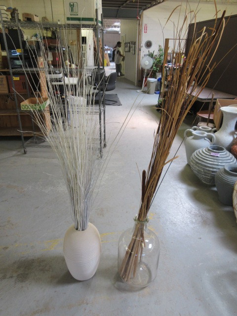 lot 150 image: CATTAIL AND BRANCH ARRANGEMENTS