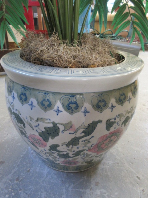 lot 152 image: SILK TREE IN ASIAN THEMED POT