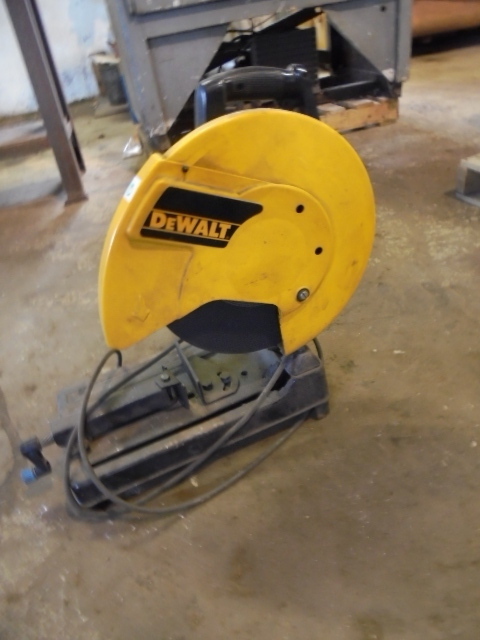 lot 10 image: Dewalt  Chop Saw