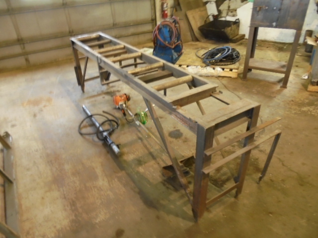 lot 15 image: Hand made Conveyor