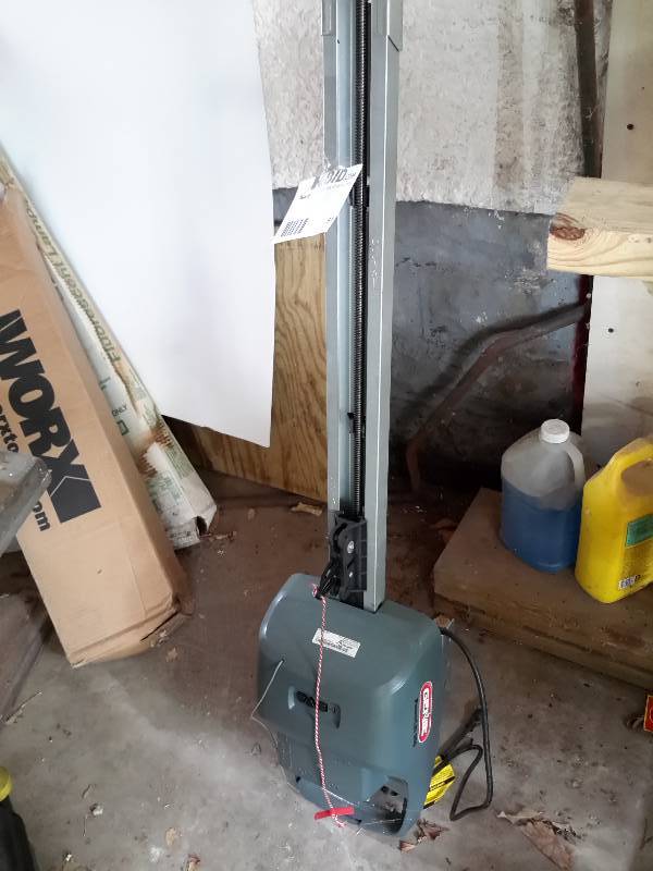 lot 51 image: Gene Garage Door Opener w track