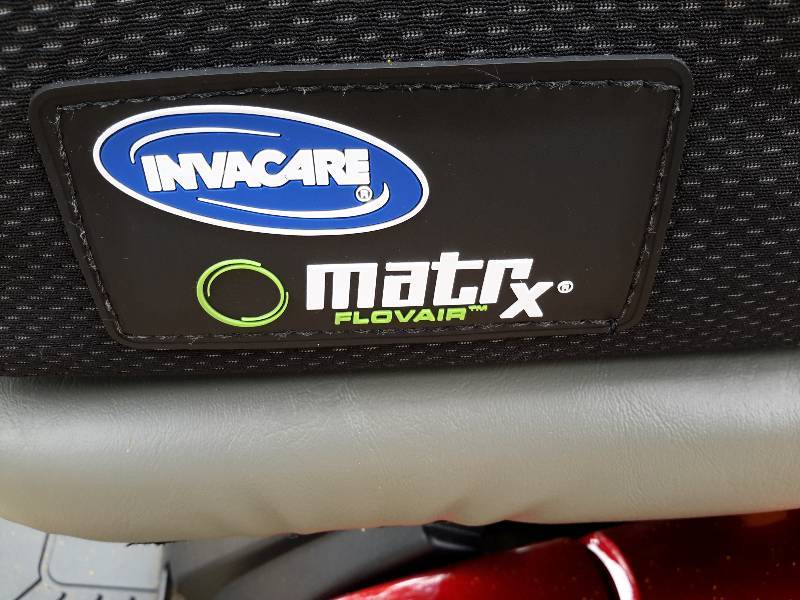 lot 1A image: Invacare Motorized Wheelchair
