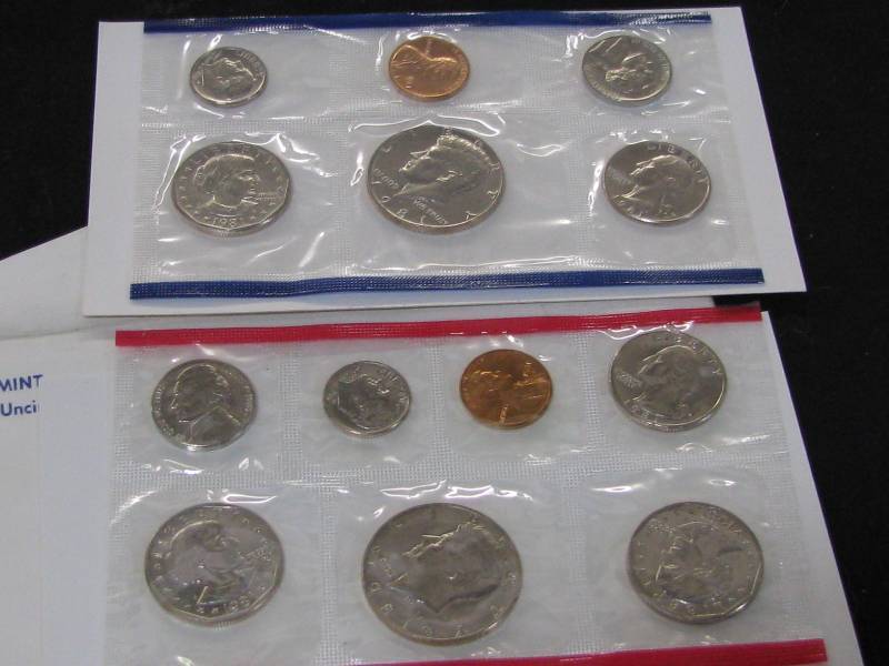 lot 34 image: U.S. Mint 1981 Uncirculated