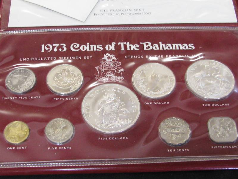 lot 40 image: 1973 Coins of Bahamas