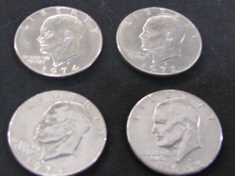 lot 45 image: Eisenhower Silver Dollars