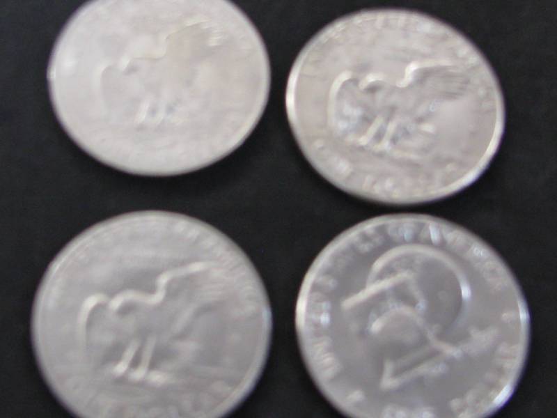 lot 46 image: Eisenhower Silver Dollars
