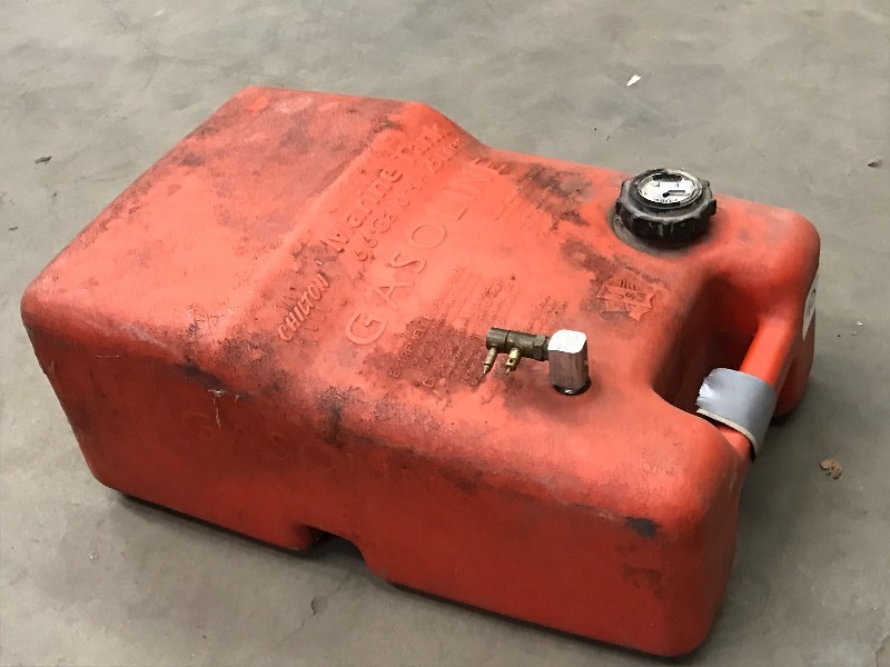 lot 45 image: 6-Gallon Boat Motor Fuel Tank...