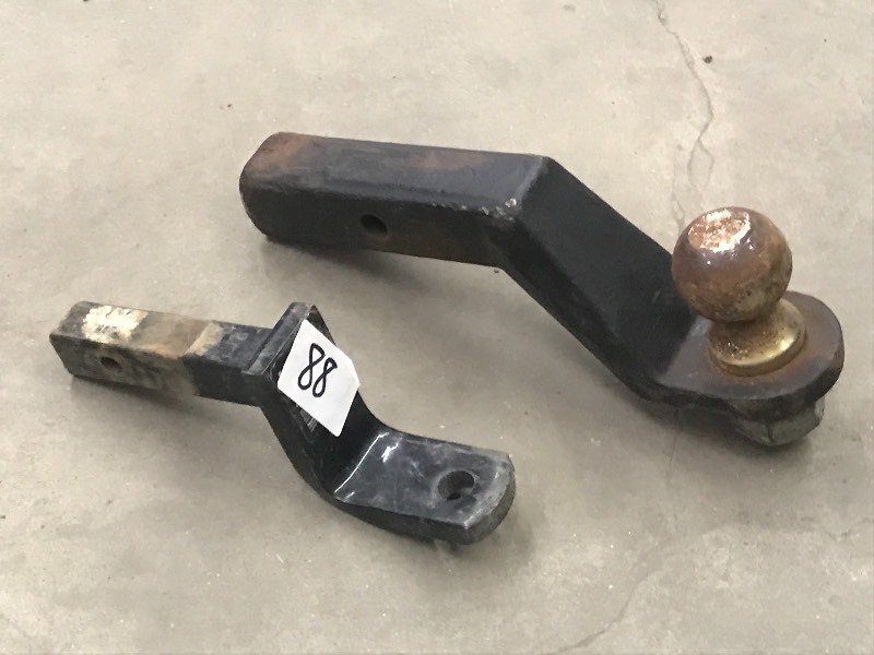 lot 88 image: (2) Reciever Hitches---(1) With 2 5...