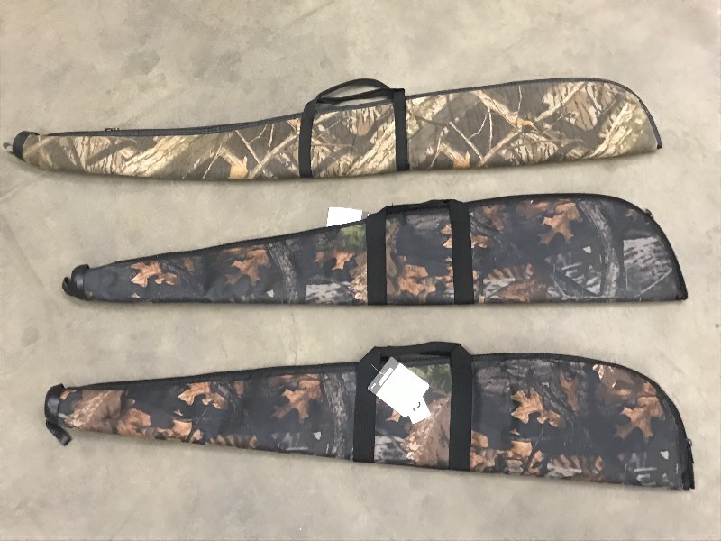 lot 92 image: Lot Of (3) Camo Gun Cases ...