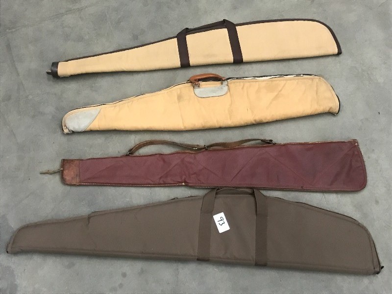 lot 93 image: Lot Of (4) Assorted Gun Cases ...