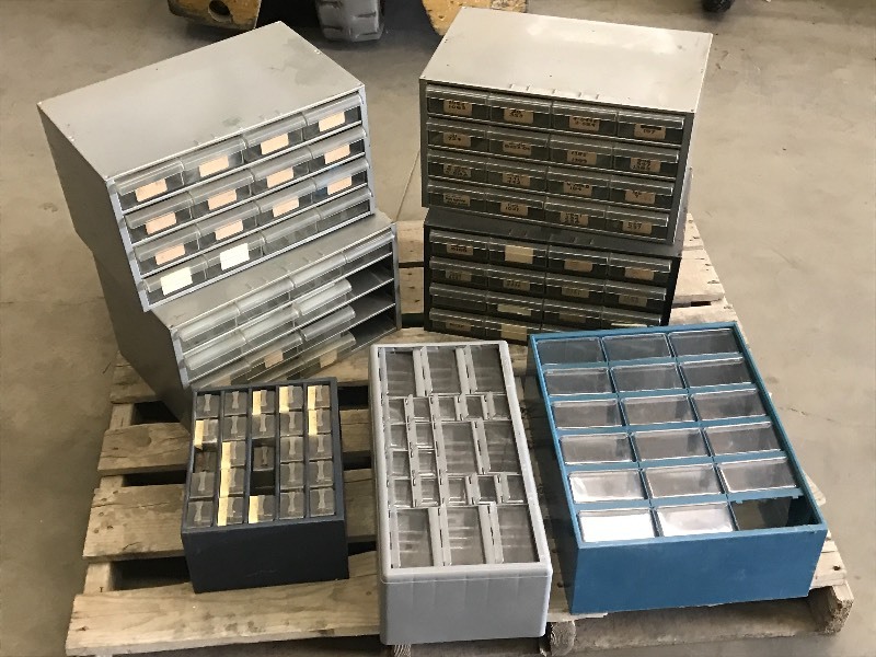 lot 97 image: Lot Of (7) Assorted Bench Top Nuts...