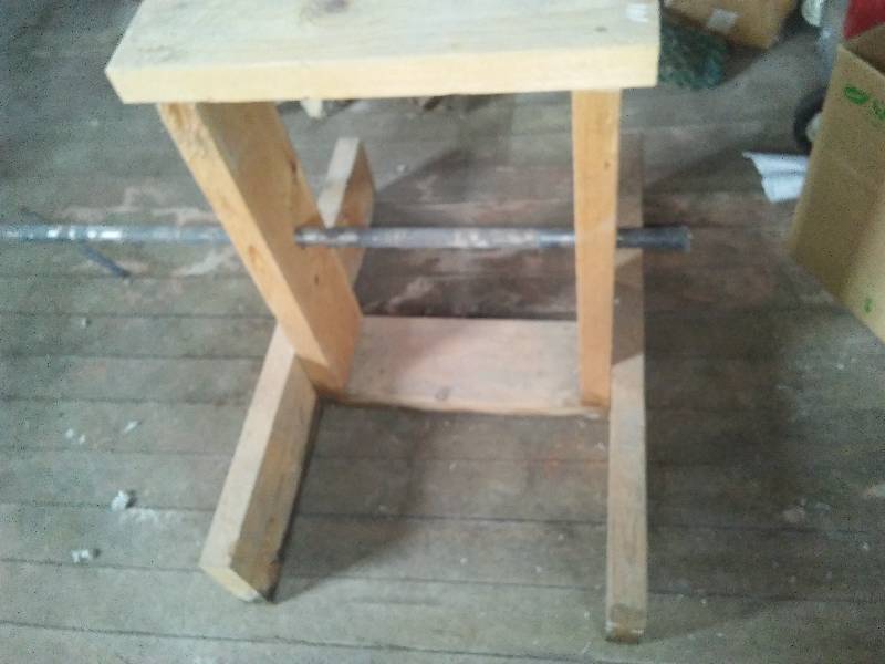 lot 7 image: Wire Reel Holder Spool