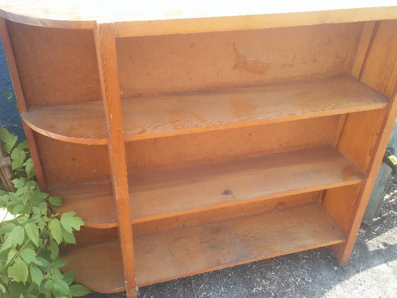 lot 53 image: Vintage Pine handmade Book Cases