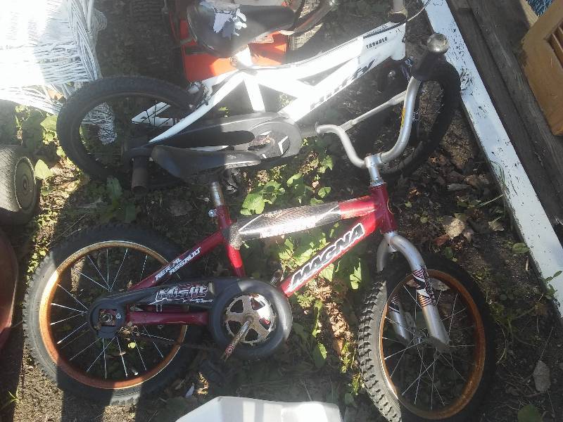 lot 60 image: (2) 12-inch bikes, good condition