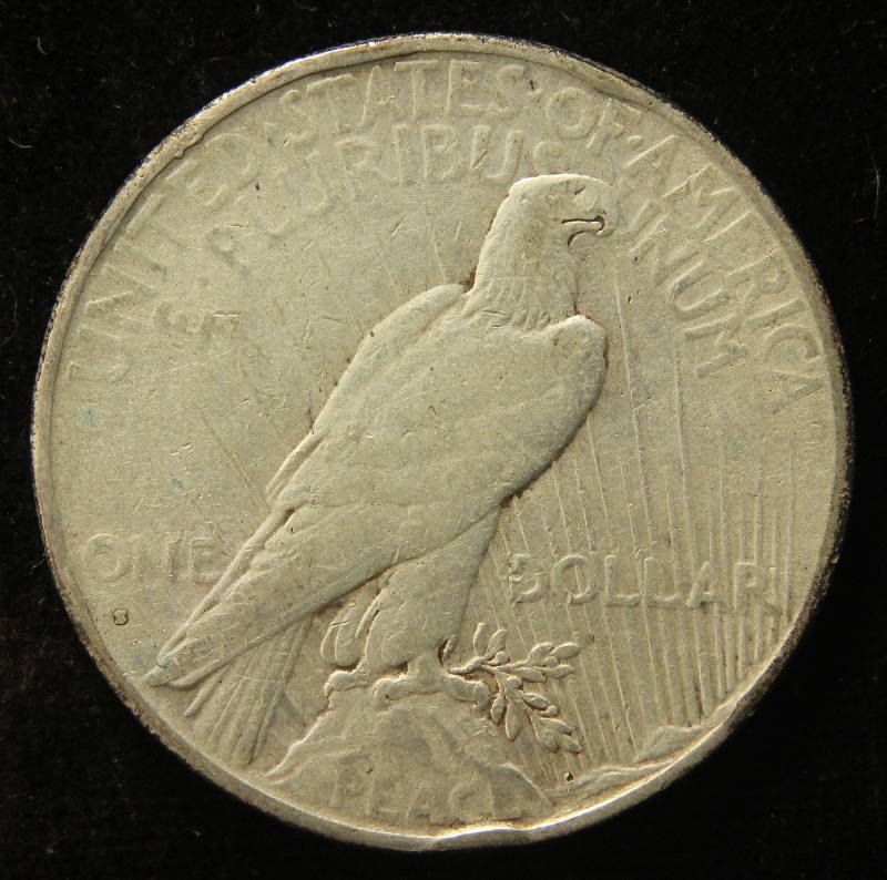 1935-S PEACE SILVER DOLLAR