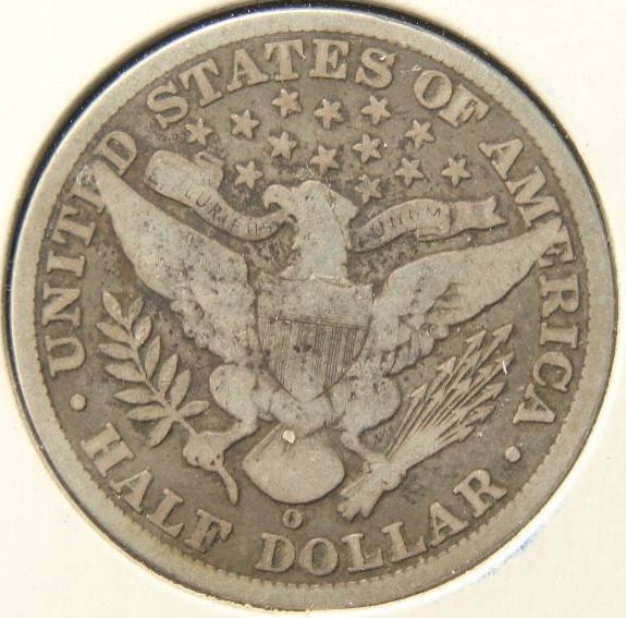 1909-O BARBER HALF DOLLAR FINE