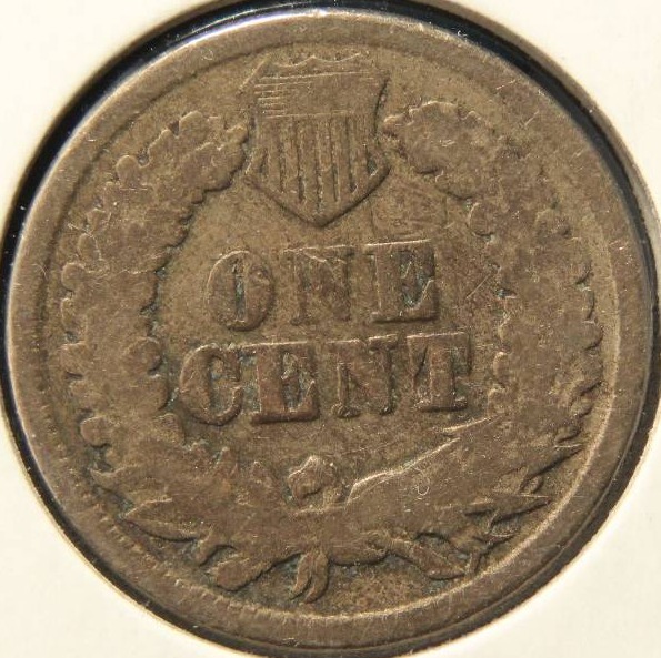 1863 INDIAN HEAD CENT VG