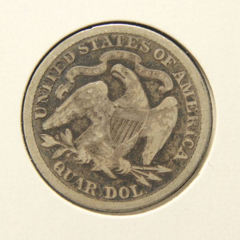 1891 US SEATED LIBERTY QUARTER