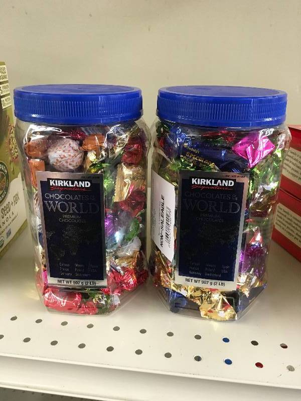 lot 14 image: TWO (2) KS CHOC OF THE WRLD 32 OZ, RETAIL $9.99 EACH