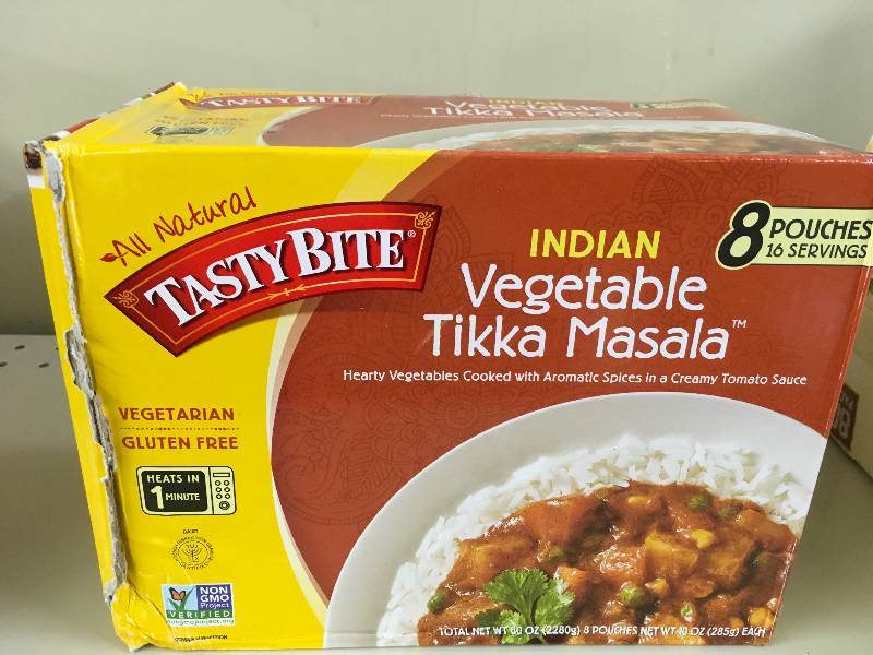 lot 28 image: VEG TIKKA MASALA 810Z, RETAIL $11.99