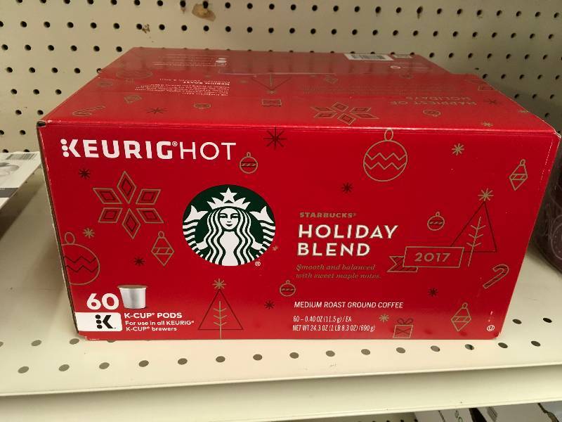 lot 32 image: KEURIG HOT HOLIDAY 60PK RETAIL $29.89