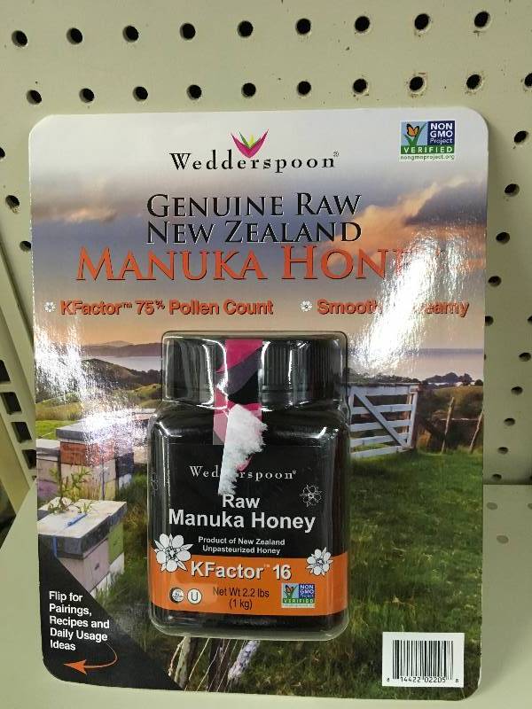 lot 33 image: GENUINE RAW NEW ZEALAND MANUKA HONEY 35.2OZ, RETAIL $49.99