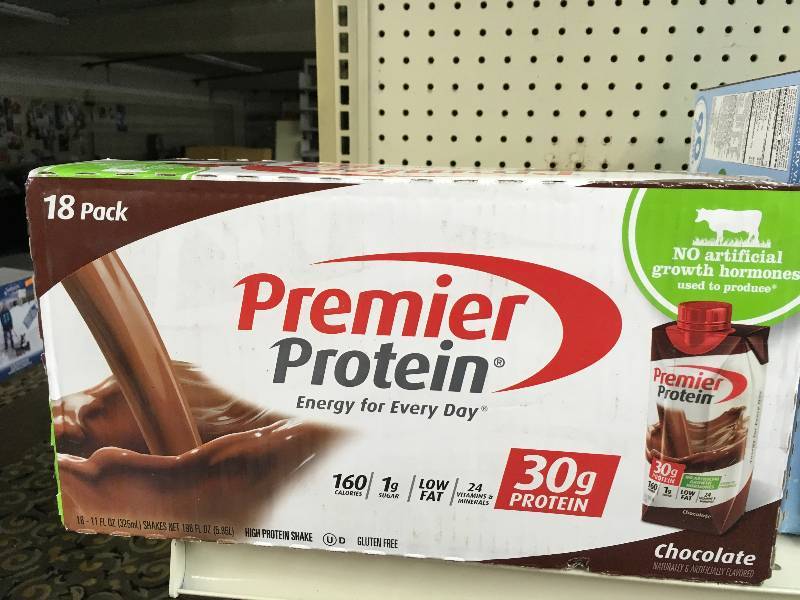lot 41 image: PREMIER CHOCOLATE RBST FREE, 18PK. RETAIL $24.99