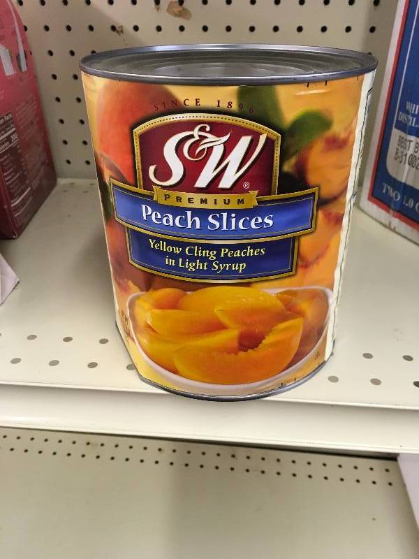 lot 52 image: S&W Peach Slices