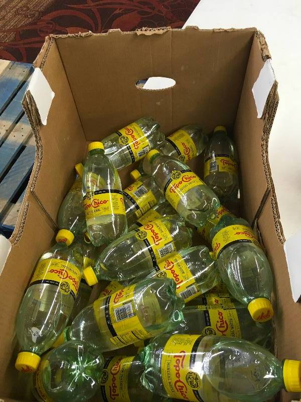 lot 68 image: Topo- Chico Mineral Water, Retail $16.89