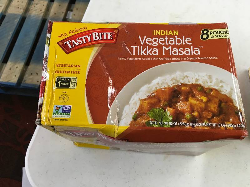 lot 73 image: Indian Vegetable Tikka Masala 810oz, Retail $11.99