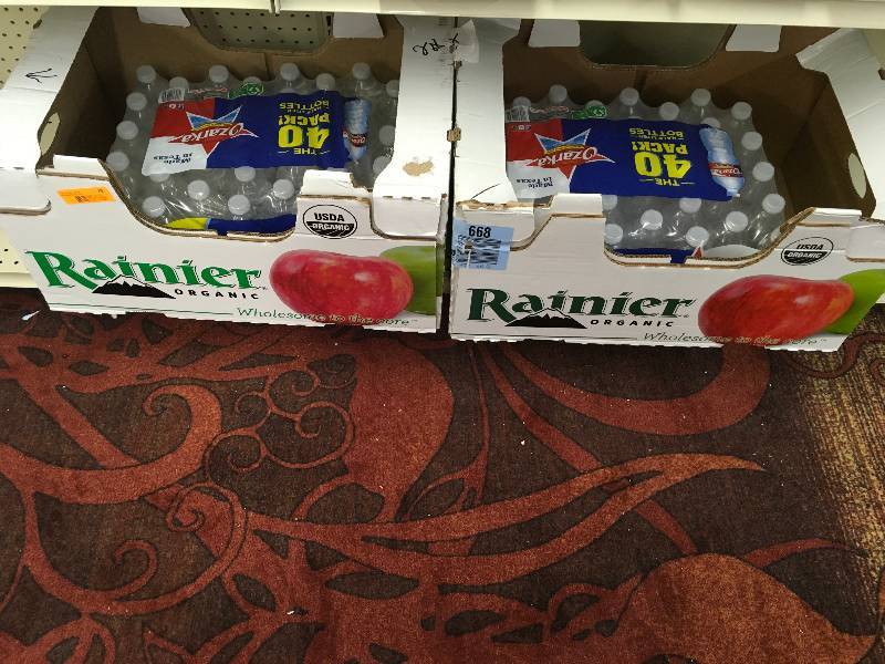 lot 75 image: Two 40 Packs of Ozarka Water, Retail $9.58