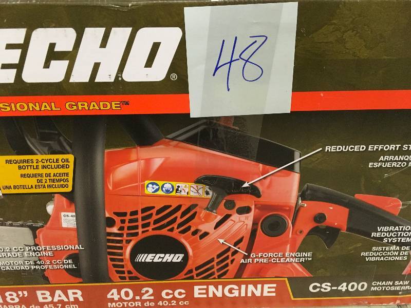 Echo 18 in. 40.2cc Gas Chainsaw